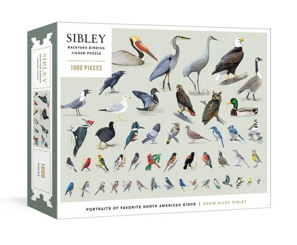 Sibley Backyard Birding Puzzle 9780593233528