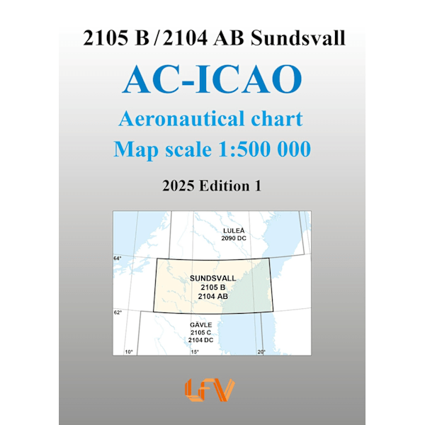 ACICAO 2105B/2104AB Sundsvall 2025 : Skala 1 9789199016917