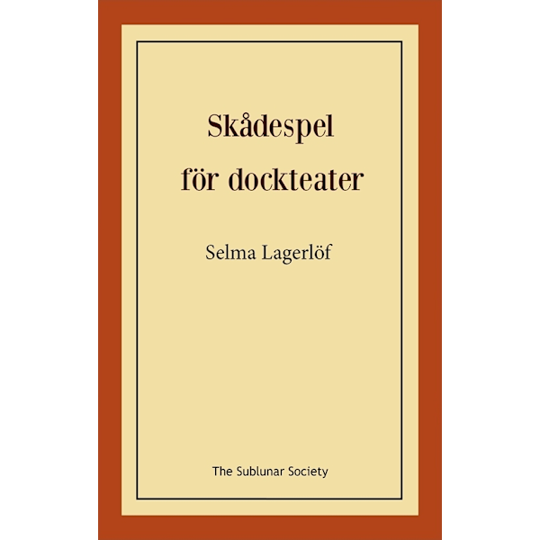 Skådespel för dockteater 9789188999344
