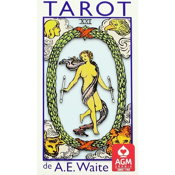 A.E. Waite Tarot Standard Blue Edition PT 9783038194699