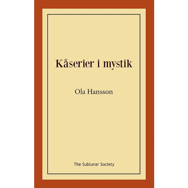 Kåserier i mystik 9789188999085