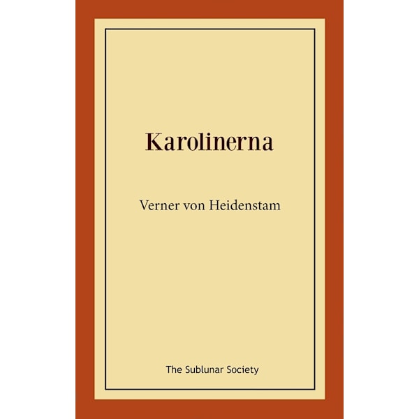 Karolinerna 9789189235731