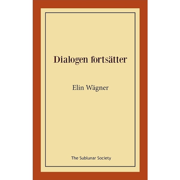 Dialogen fortsätter 9789188999993