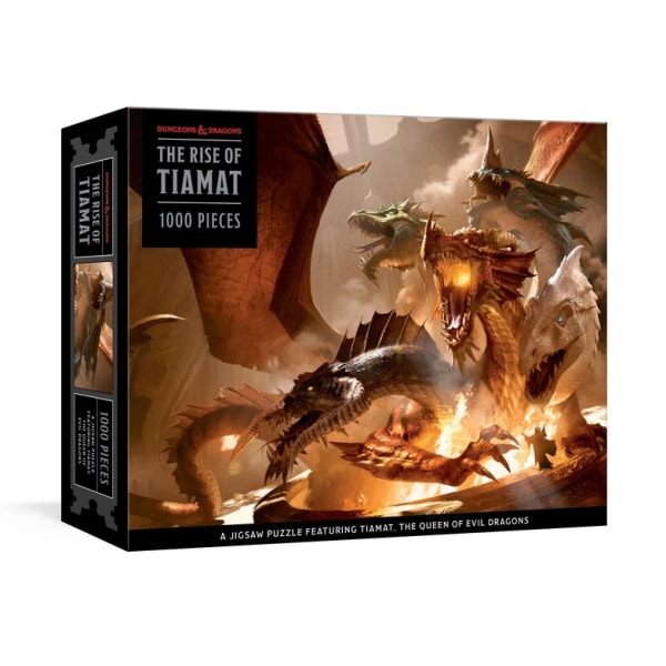 The Rise of Tiamat Dragon Puzzle (Dungeons & 9781984824646