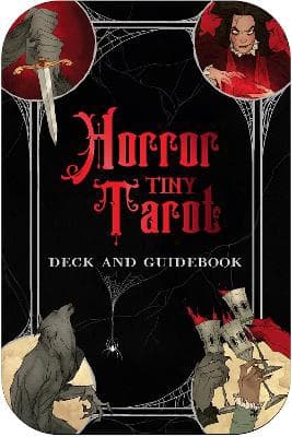 Horror Tiny Tarot Deck and Guidebook 9798886639513