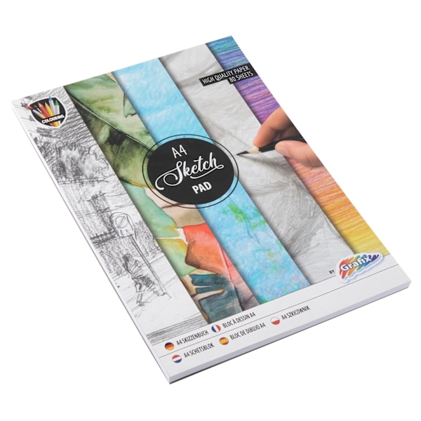 Ritblock A4 : 80 ark, 70 gram 9788775372928