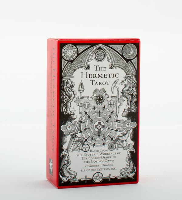 Hermetic tarot deck 9780913866924