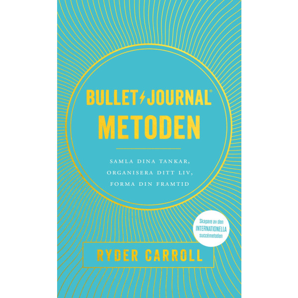 Bullet journal-metoden 9789189043671