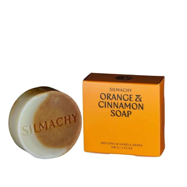 Silmachy Orange & Cinnamon soap, 100g 4751035814754