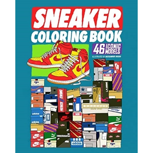 Sneaker coloring book 9789188369437