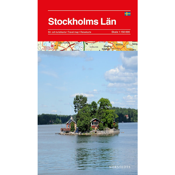 Stockholms län karta : 1:150000 9789113069197
