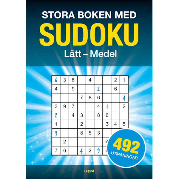 Stora boken med Sudoku 9788775375554