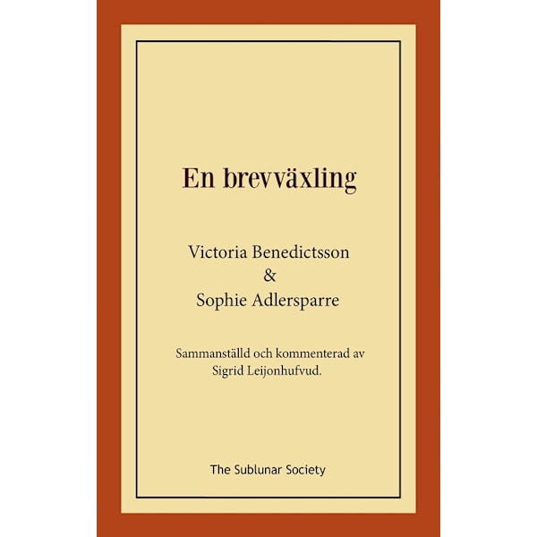 En brevväxling 9789189518049