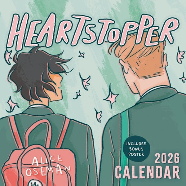 The Heartstopper 2026 Calendar 9781444982244