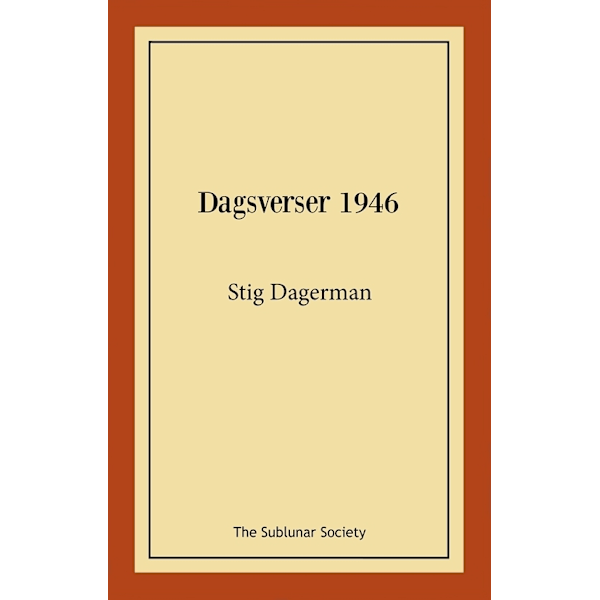Dagsverser 1946 9789189518339