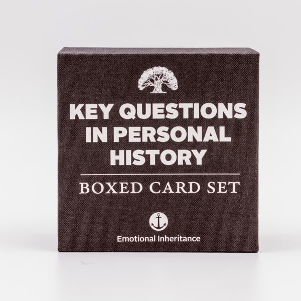 Key Questions In Personal History - Boxed Card Set 9781925820140