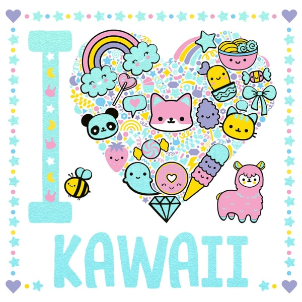 I heart kawaii 9789180375993
