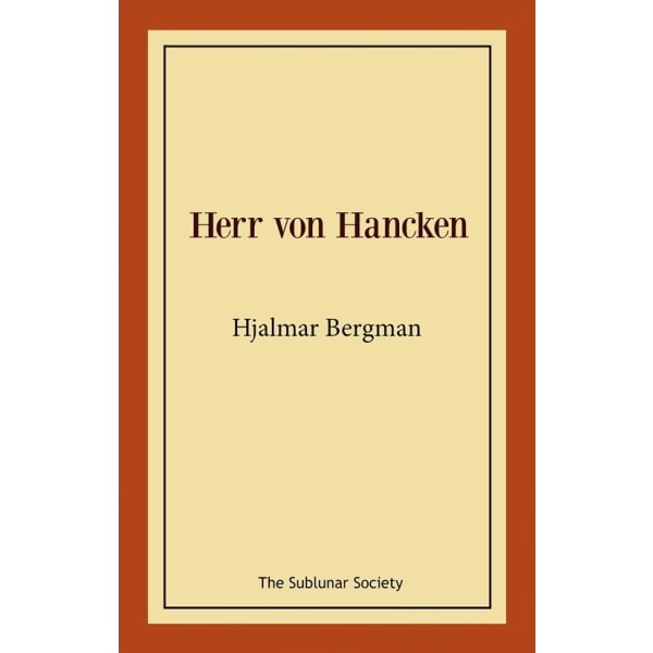 Herr von Hancken 9789188999504