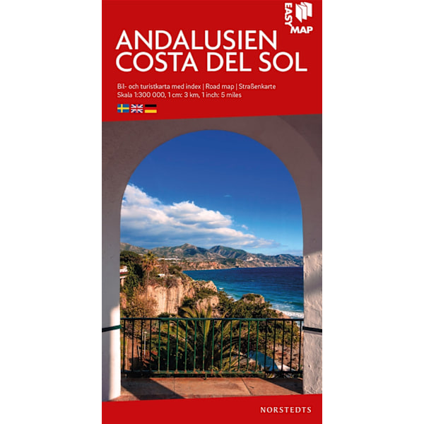 Andalusien Costa del Sol EasyMap : Skala 1:300.000 9789113083223