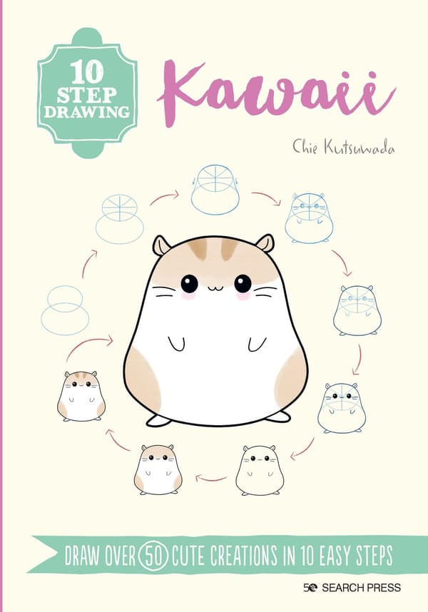10 Step Drawing: Kawaii 9781800921177