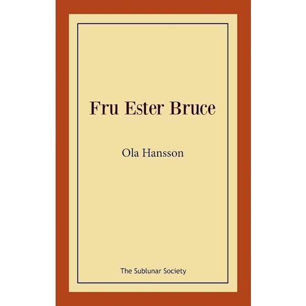Fru Ester Bruce 9789188999047