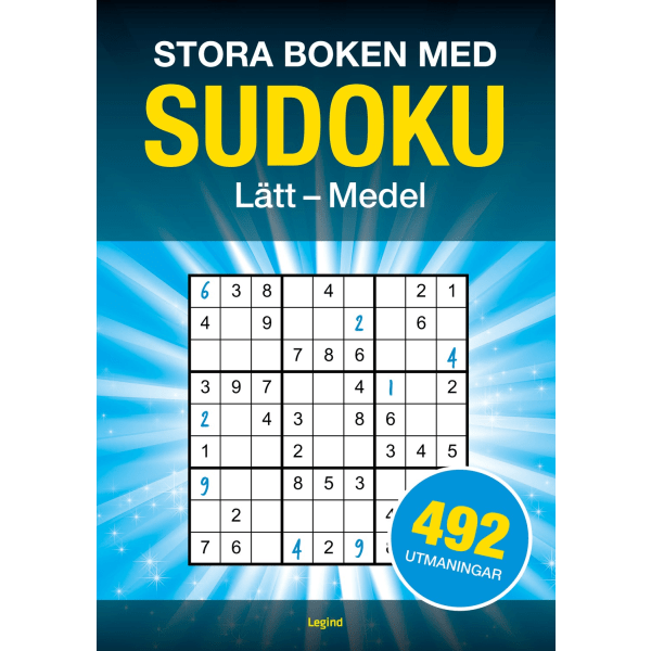 Stora boken med Sudoku 9788775375554