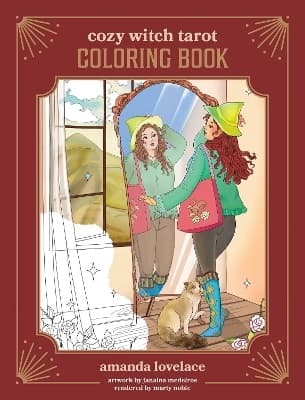 Cozy Witch Tarot Coloring Book 9781524876692