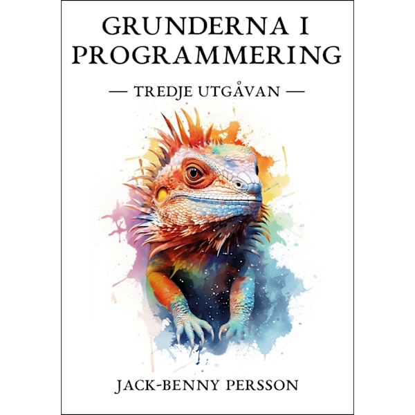 Grunderna i programmering 9789198781519
