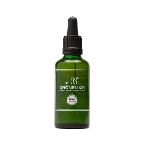 Bruns Hårolja Grönelixir 103c Oparfymerad 7350088600788