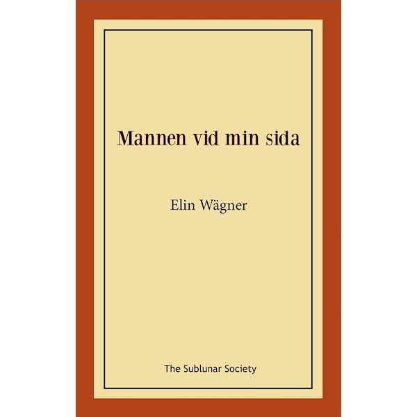 Mannen vid min sida 9789188999917