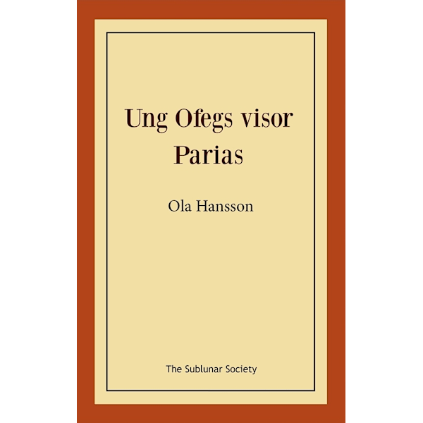Ung Ofegs visor ; Parias 9789188221988