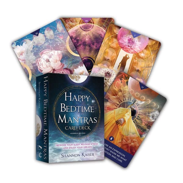 Happy Bedtime Mantras Card Deck 9781582709307