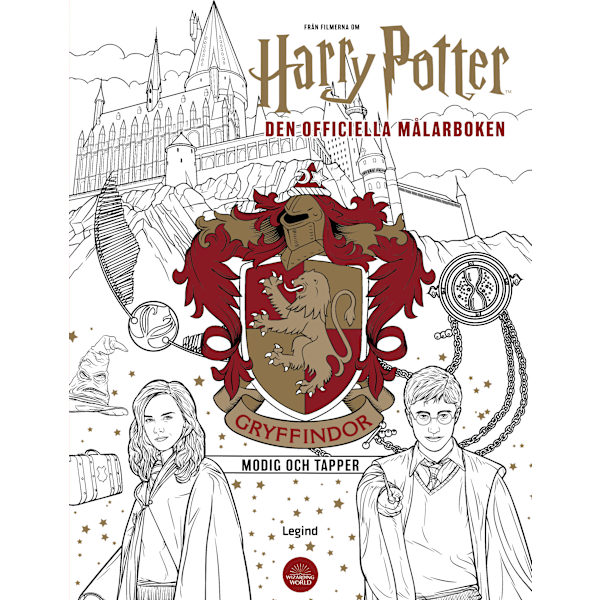 Harry Potter - Den officiella målarboken 9788775372232