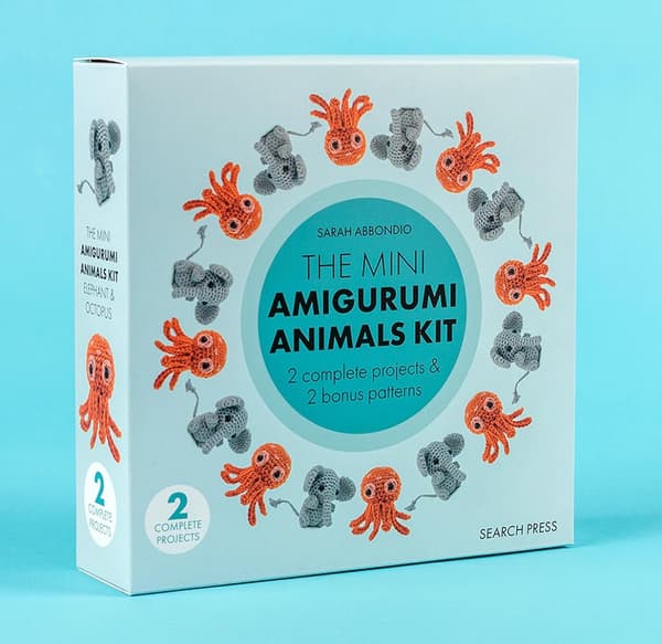Mini Amigurumi Animals Kit 9781800923904