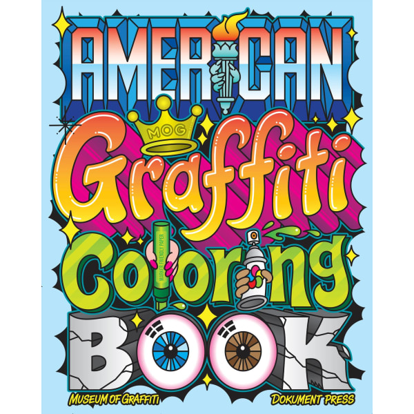American Graffiti Coloring Book 9789188369581