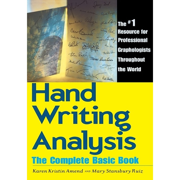 Handwriting analysis - the complete basic book 9780878770502