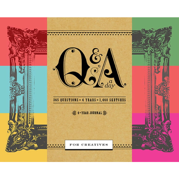 Q&a a day for creatives - a four year journal 9780804186407
