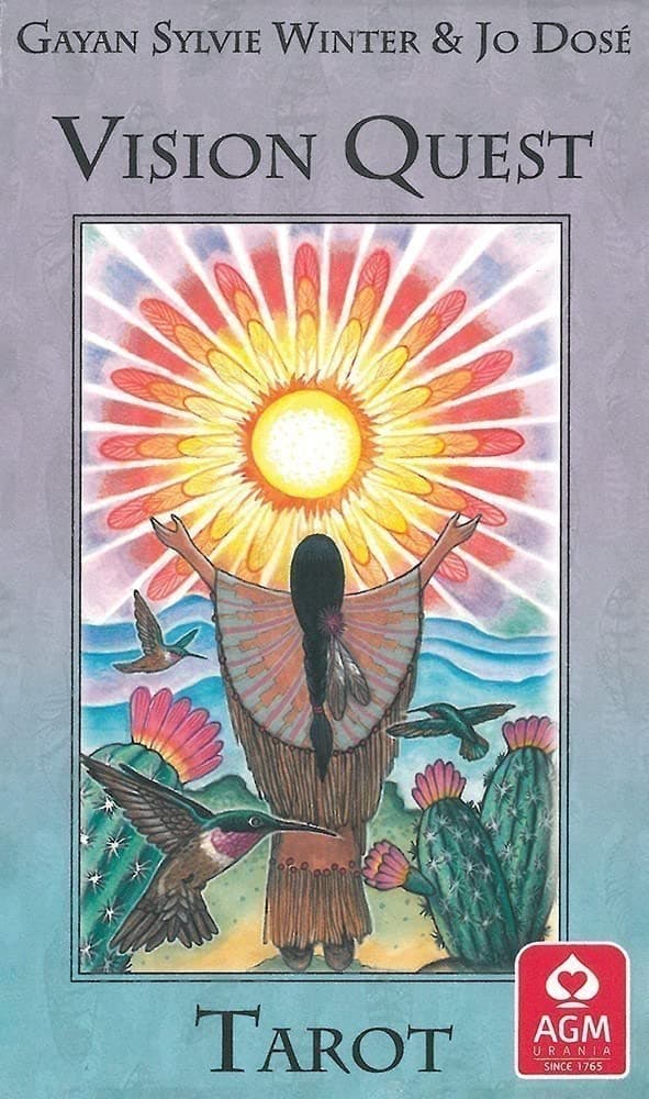 Vision Quest Tarot Deck (2-7/8" X 4-7/8" Deck) 9781572811973