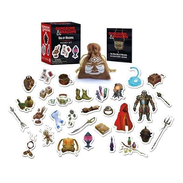 Dungeons & Dragons: Bag Of Holding Magnet Set 9780762475902