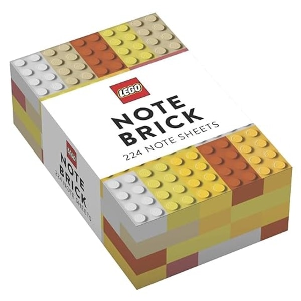 Lego Note Brick (Yellow-Orange) 9781452180397