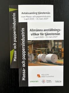 År 2025-2027 Massa- och pappersindustrin tjänstemän