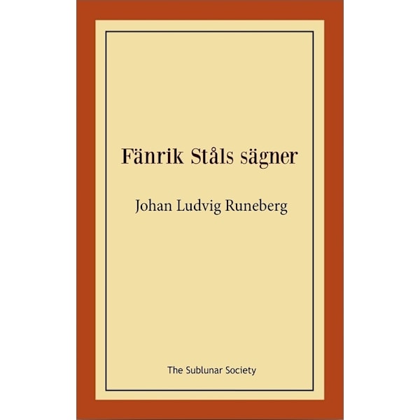 Fänrik Ståls sägner 9789188221490
