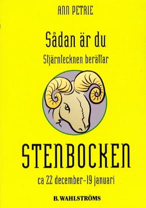 Sådan är du – Stenbocken 9789132434631
