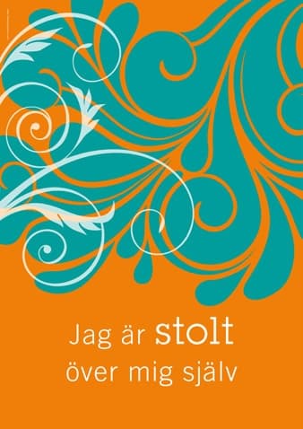 Affisch - Jag är stolt över mig själv
