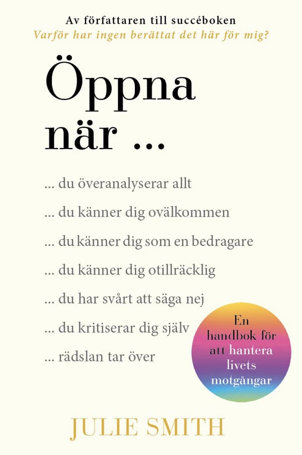Öppna när 9789180387668