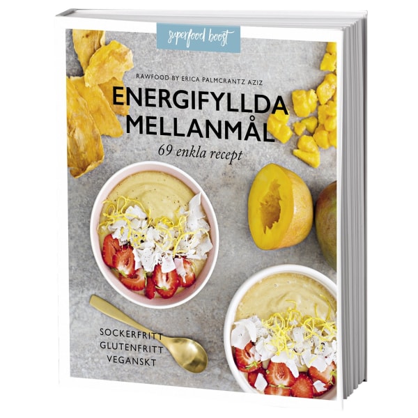 Energifyllda mellanmål  : 69 enkla recept 9789178490097