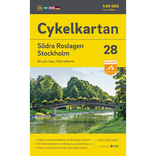 Cykelkartan Blad 28 S 9789189427440