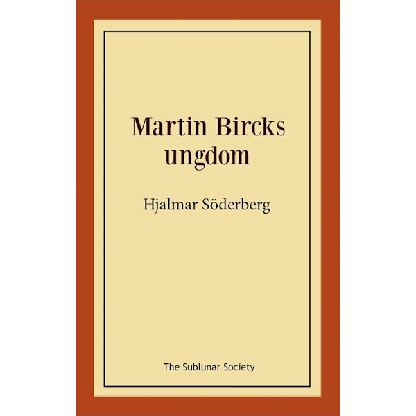 Martin Bircks ungdom 9789198114539