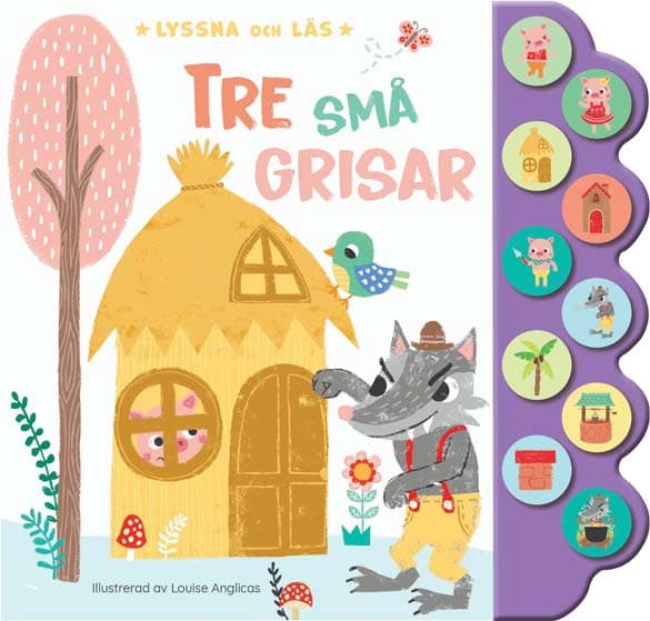 Tre små grisar 9789180383455