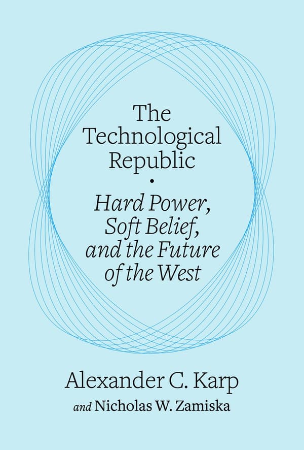 The Technological Republic 9798217086269